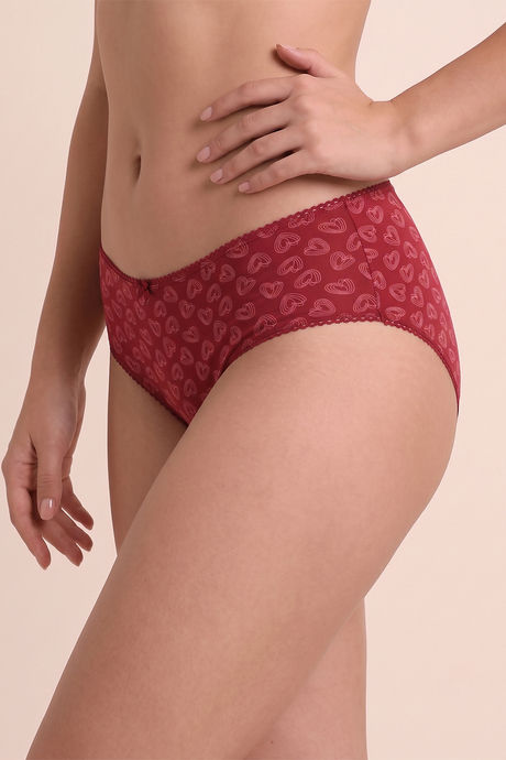 Zivame Regular Rise Full Coverage Hipster Panty (Pack of 3) - Multicolor — image 7